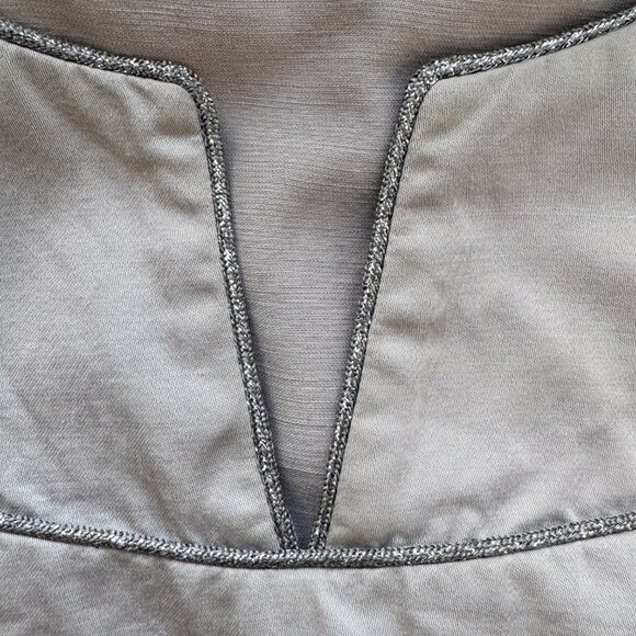 Comptoir des Contonniers | Gray shift dress with pockets in Size 8 - Picture 3 of 6